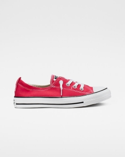 Converse Chuck Taylor All Star Shoreline Női Slip On Piros | PXTBZNC-HU